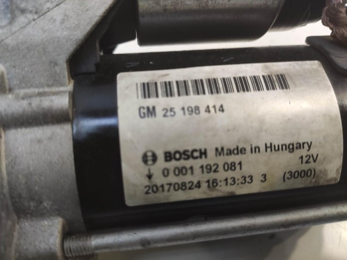 Motor Arranque OPEL CORSA 2017