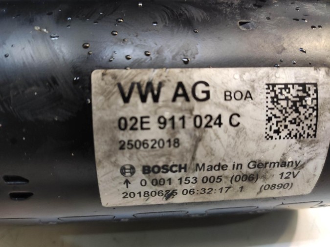 Motor Arranque VOLKSWAGEN TRANSPORTER 2017