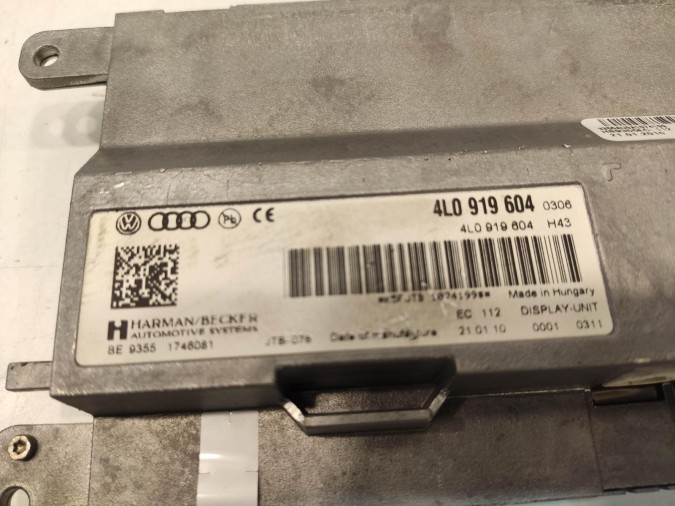 sistema navegacion gps AUDI A4 2010