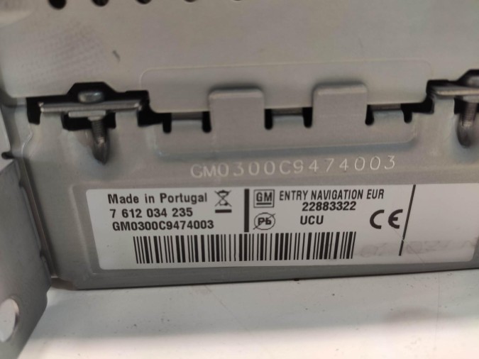 sistema navegacion gps OPEL ASTRA 2012