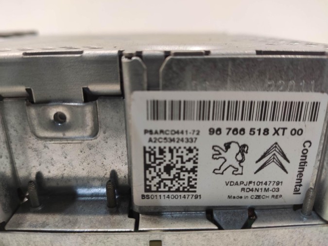Radio CD CITROEN C3 2012