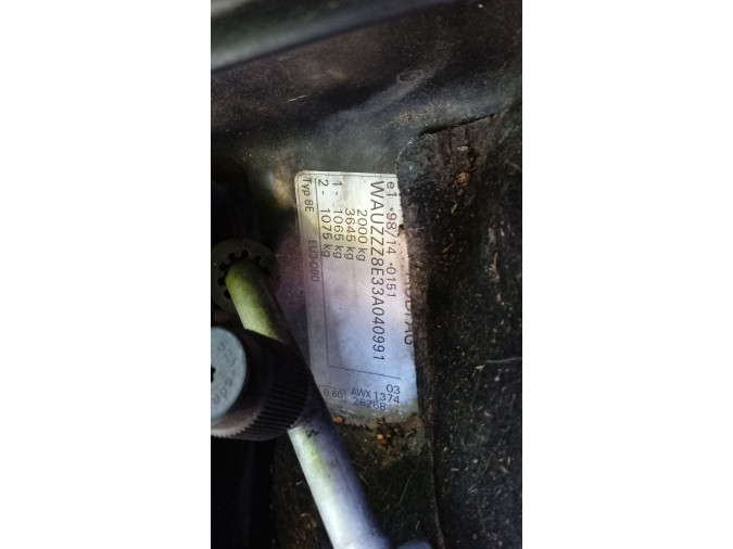 PANEL DELANTERO AUDI A4 2002