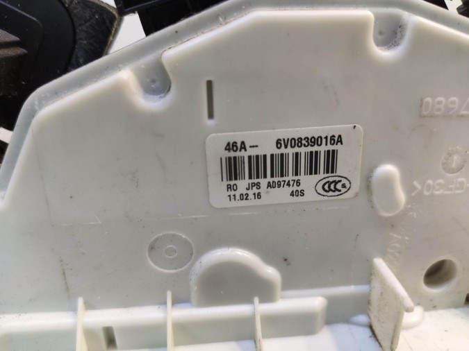 CERRADURA PUERTA DELANTERA IZQUIERDA SKODA FABIA 2016