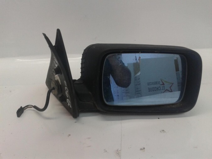 RETROVISOR DERECHO BMW SERIE 3 NEGRO SIN PINTAR 1992