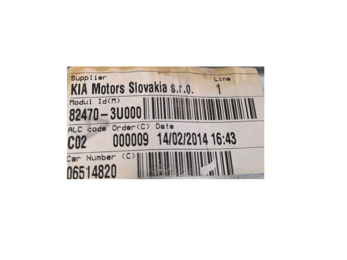 ELEVALUNAS DELANTERO IZQUIERDO KIA SPORTAGE 2014
