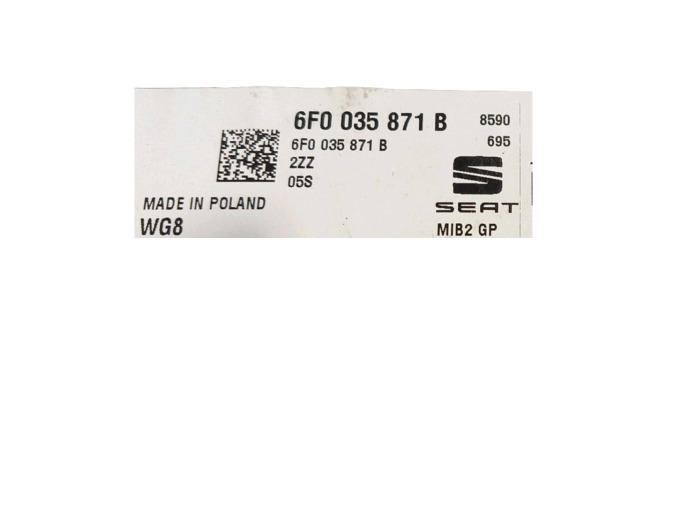 SISTEMA DE AUDIO SEAT IBIZA 2019