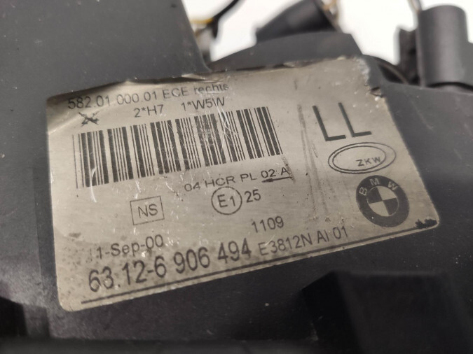 FARO DELANTERO DERECHO BMW SERIE 3 2000