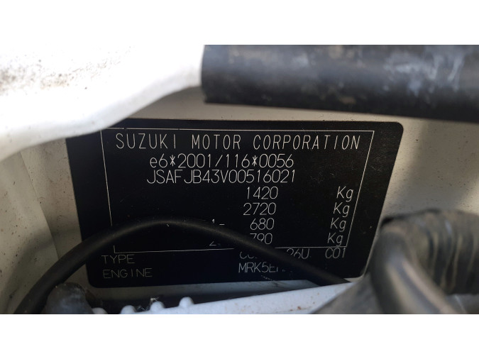 PILOTO PORTON DERECHO SUZUKI JIMNY 2011