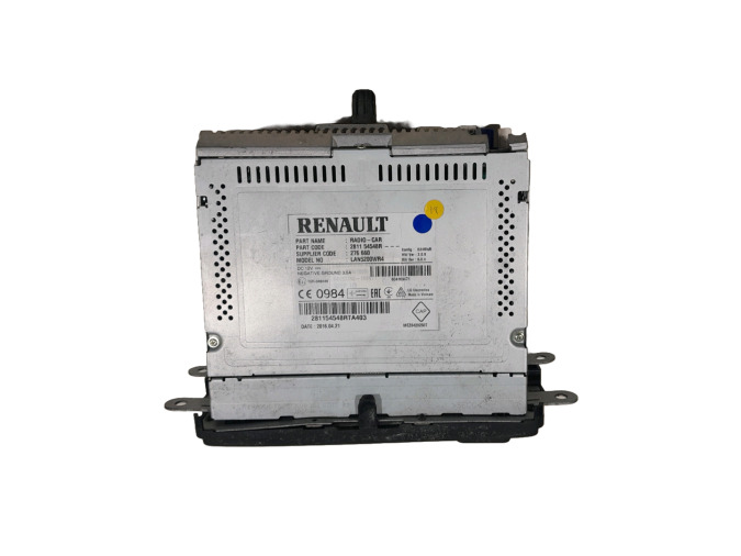 SISTEMA DE AUDIO RENAULT CAPTUR 2016