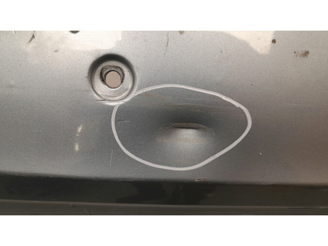 PARAGOLPES TRASERO OPEL CORSA AZUL 2011