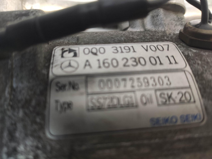 COMPRESOR AIRE ACONDICIONADO SMART MCC 2001