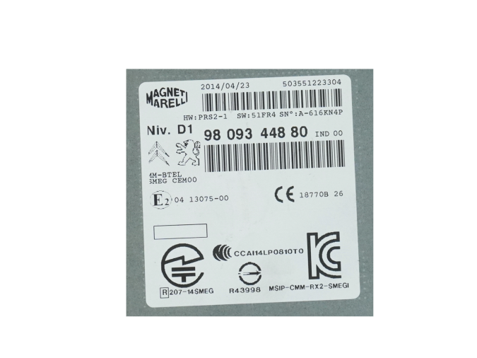 MODULO RADIO CITROEN C4 2014