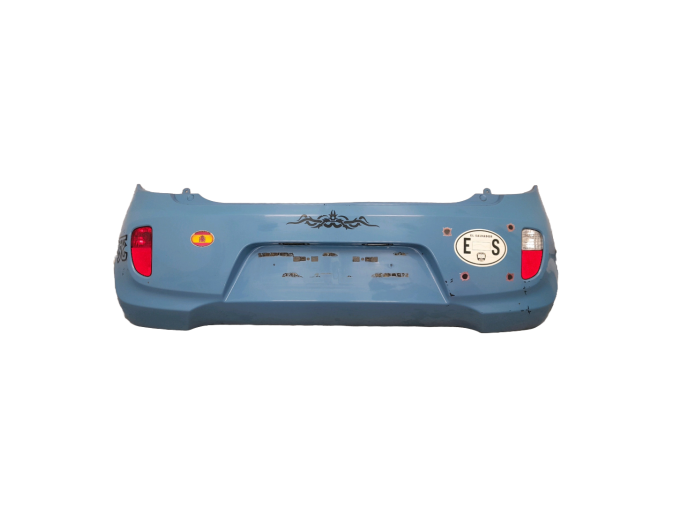 PARAGOLPES TRASERO KIA PICANTO AZUL 2011
