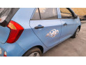 PARAGOLPES TRASERO KIA PICANTO AZUL 2011