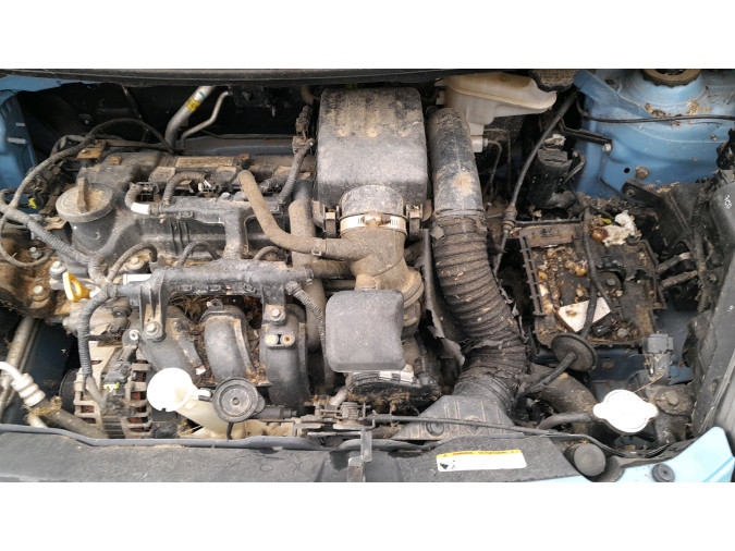 PARAGOLPES TRASERO KIA PICANTO AZUL 2011