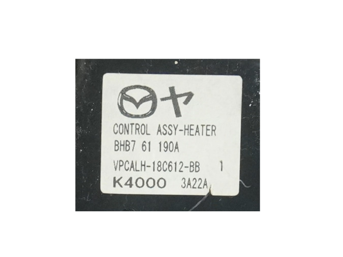 MANDO CALEFACCIÓN MAZDA 3 2013