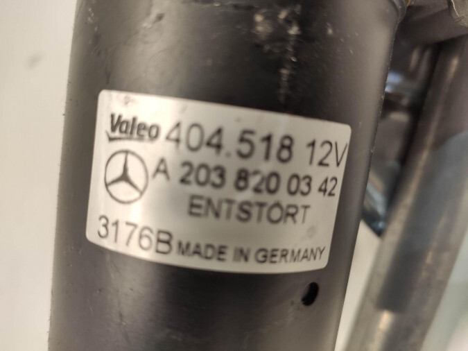 Motor Limpiaparabrisas delantero MERCEDES C CLASS 2006