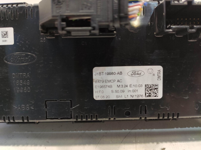 MANDO CALEFACCIÓN FORD FIESTA 2020