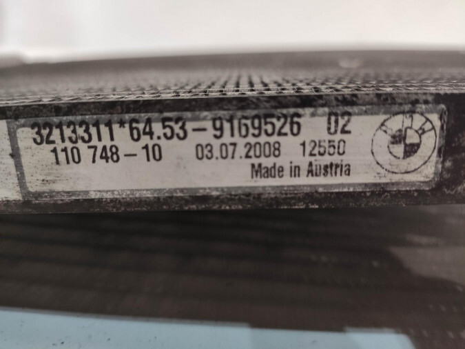 Radiador A/C BMW SERIE 1 2008