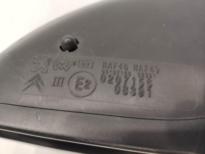 RETROVISOR DERECHO CITROEN C5 NEGRO 2010