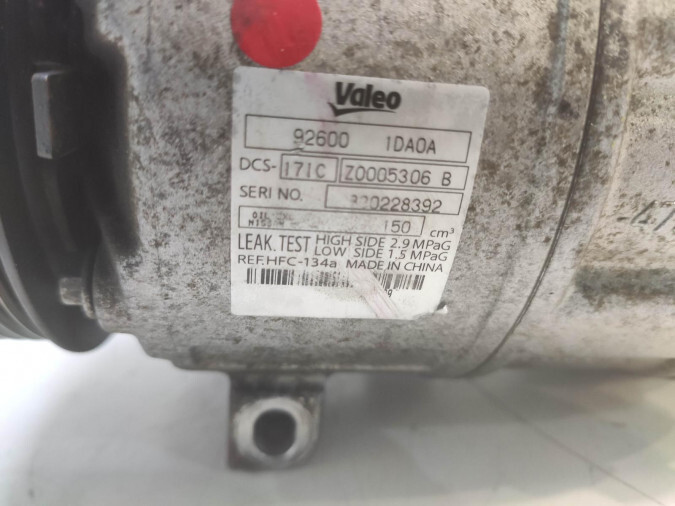 COMPRESOR AIRE ACONDICIONADO NISSAN X TRAIL 2011