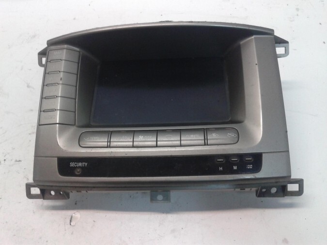 PANTALLA NAVEGACIÓN TOYOTA LAND CRUISER 2003