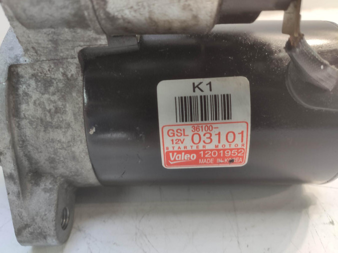 Motor Arranque color White KIA RIO 2013