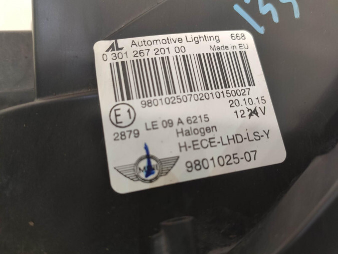 FARO DELANTERO IZQUIERDO MINI COUNTRYMAN 2015