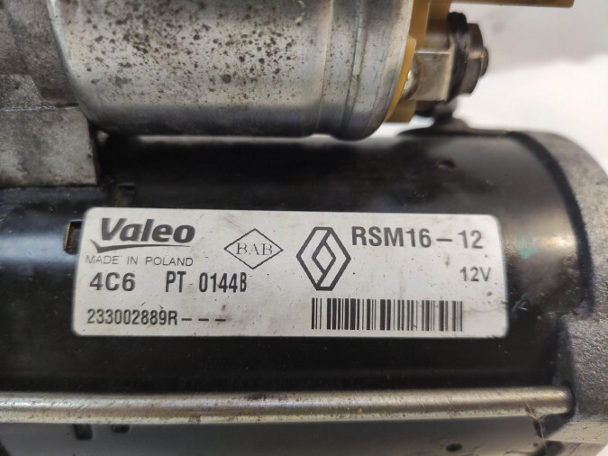 MOTOR ARRANQUE RENAULT TRAFIC 2018