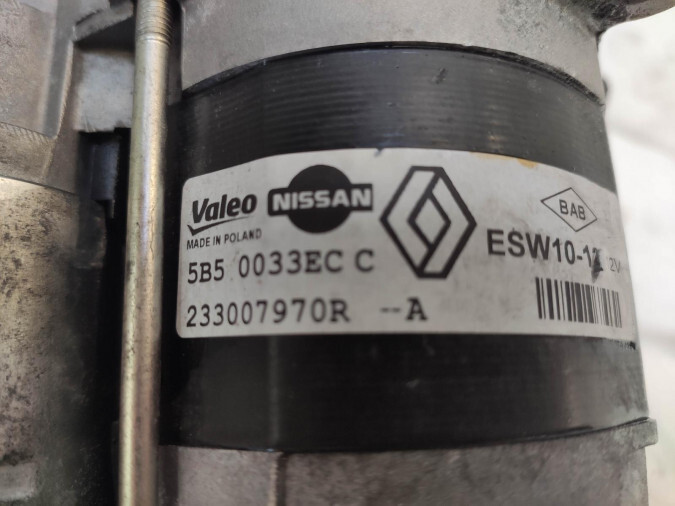 MOTOR ARRANQUE RENAULT MEGANE 2015