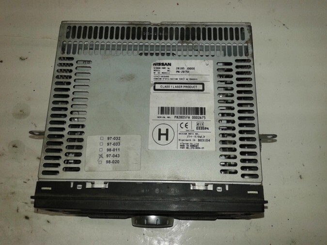RADIO CD SO NISSAN QASHQAI 2006