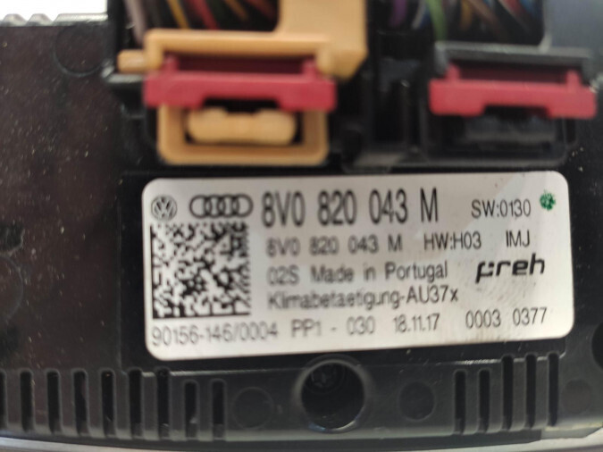 MANDO CALEFACCIÓN AUDI A3 2018