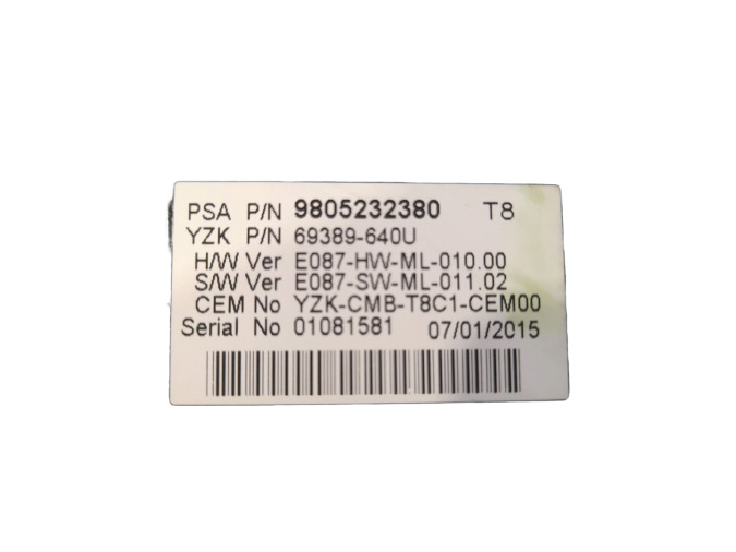 CUADRO INSTRUMENTOS PEUGEOT 5008 2015