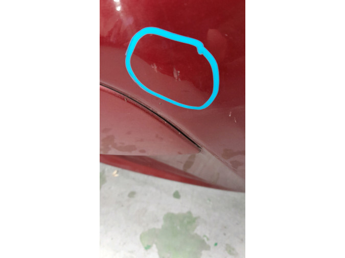 PORTON TRASERO NISSAN JUKE GRANATE 2010