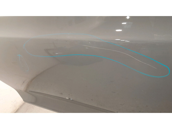 PUERTA DELANTERA DERECHA VOLKSWAGEN SCIROCCO GRIS 2014