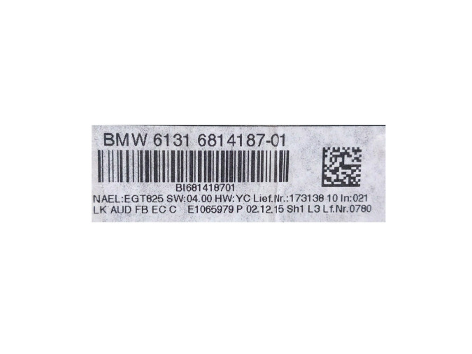 MANDO RADIO BMW 116D 2016