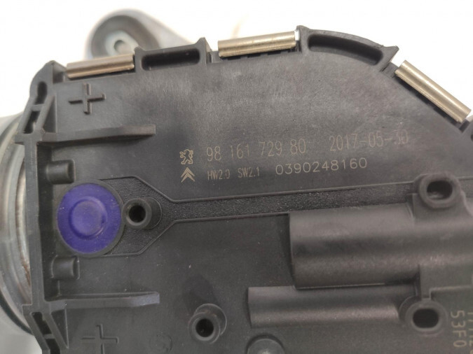 Motor Limpiaparabrisas delantero CITROEN C4 PICASSO 2017