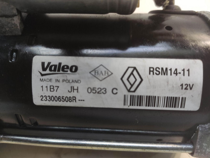 Motor Arranque DACIA DOKKER 2012