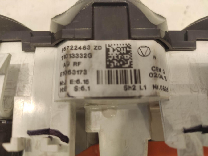 MANDO CALEFACCIÓN PEUGEOT 208 2015