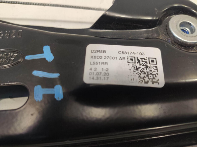 ELEVALUNAS TRASERO IZQUIERDO VOLKSWAGEN GOLF 2020
