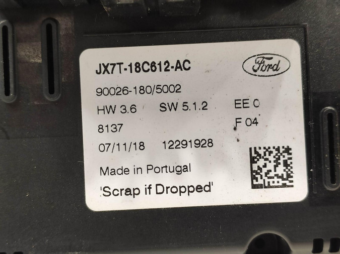 MANDO CALEFACCIÓN FORD FOCUS 2018