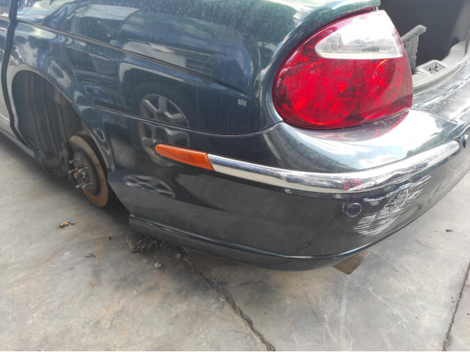 REFUERZO PARAGOLPES TRASERO JAGUAR S TYPE 2000