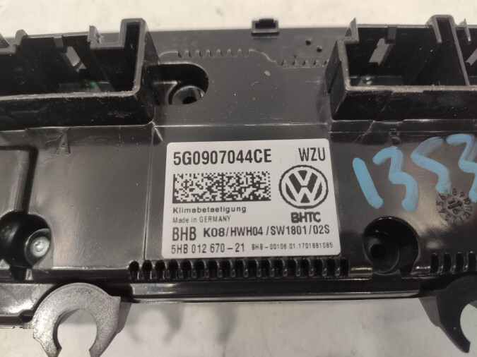 MANDO CALEFACCIÓN VOLKSWAGEN GOLF 2017