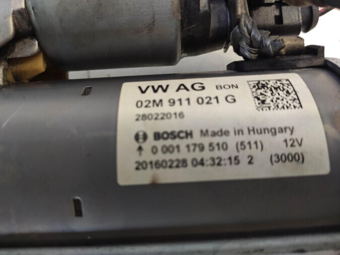 Motor Arranque VOLKSWAGEN POLO 2016