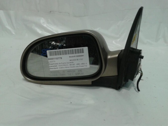 RETROVISOR IZQUIERDO DAEWOO LACETTI 2004