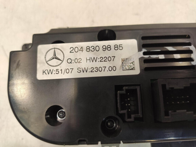 MANDO CALEFACCIÓN MERCEDES C CLASS 2008