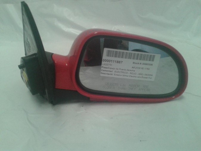 RETROVISOR DERECHO CHEVROLET LACETTI 2008