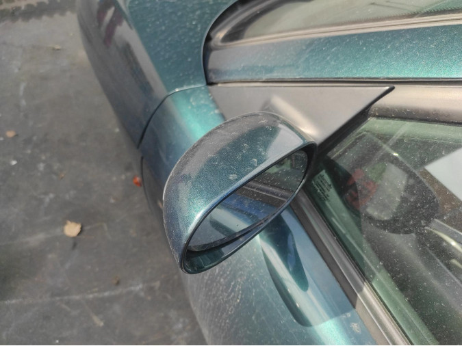 RETROVISOR IZQUIERDO FIAT COUPE VERDE 1999