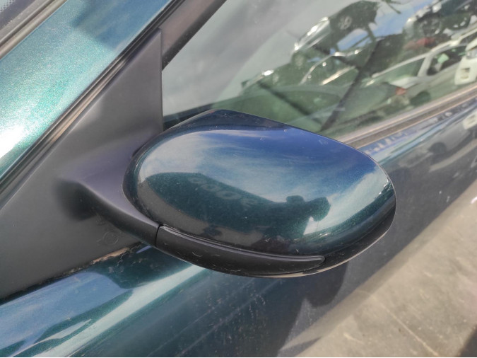RETROVISOR IZQUIERDO FIAT COUPE VERDE 1999