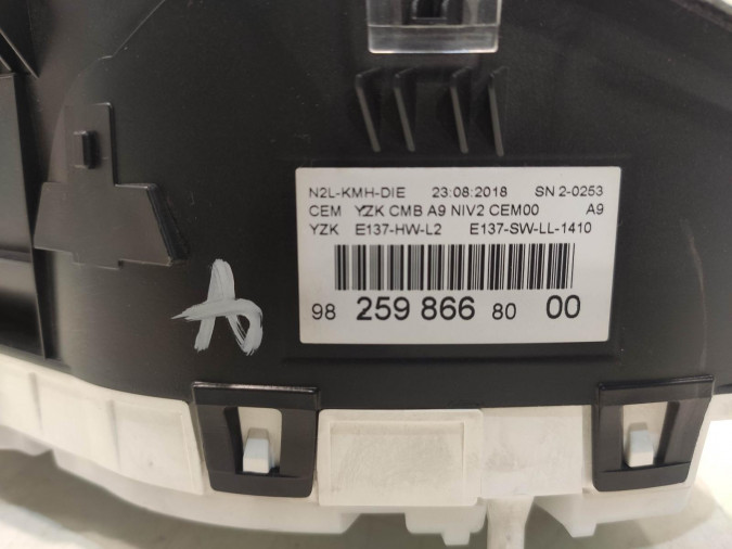 CUADRO INSTRUMENTOS PEUGEOT 208 2018
